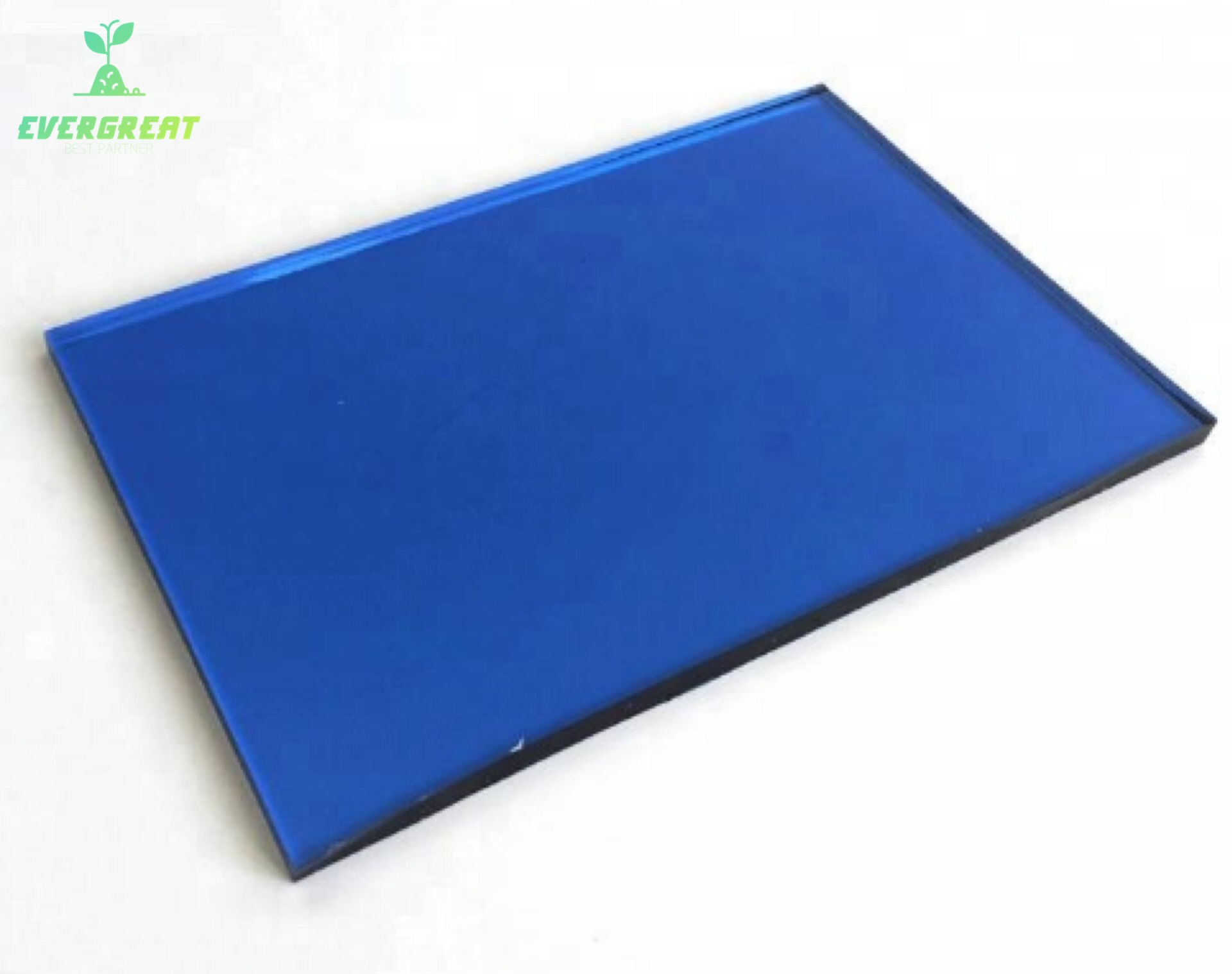 Dark Blue Tinted Glass