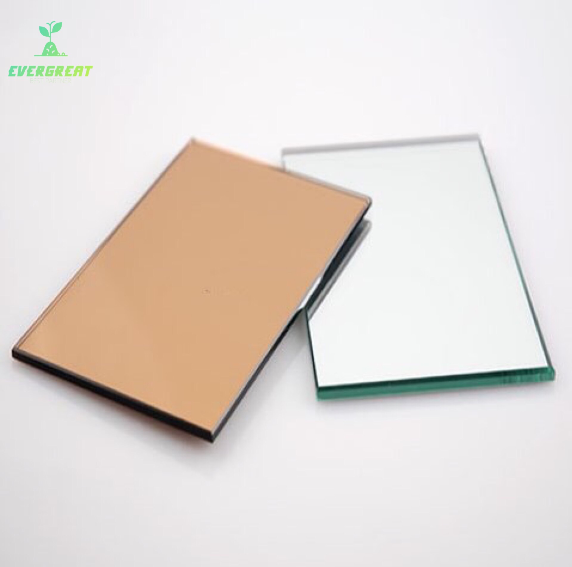 Bronze Silver Mirror