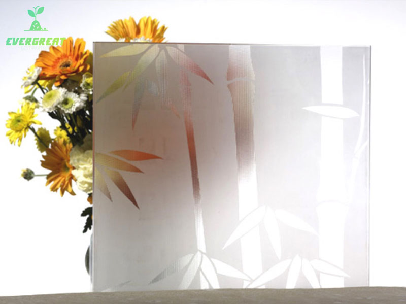 Figured Acid Etched Glass EG112