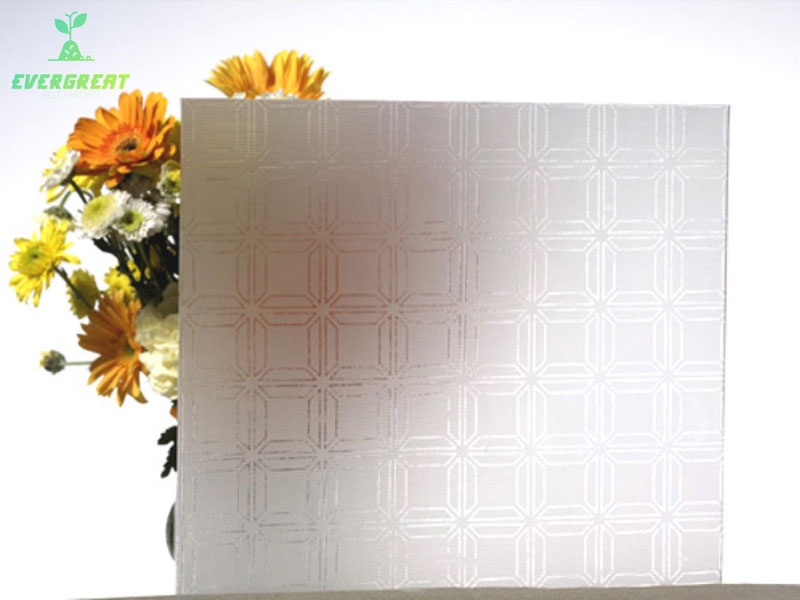 Figured Acid Etched Glass 
