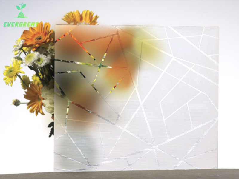 Figured Acid Etched Glass 