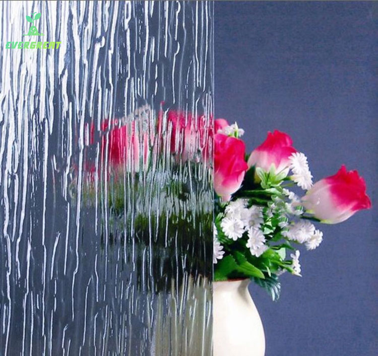 Clear Rain-b Patterned Glass