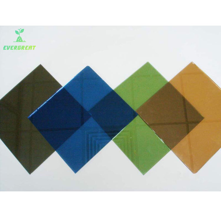 Colored Reflective Glass