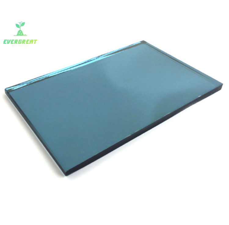 Light Blue Reflective Glass