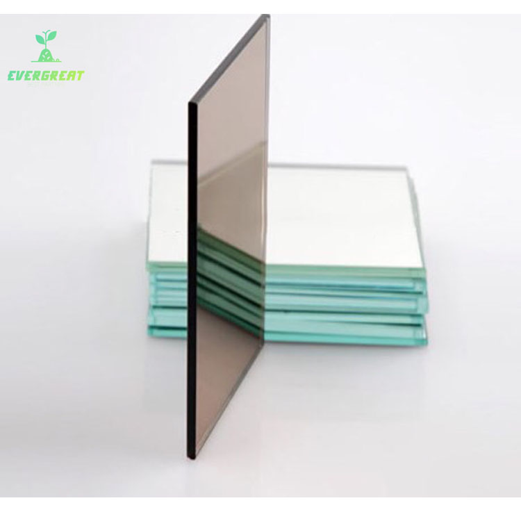 Bronze Float Silver Mirror