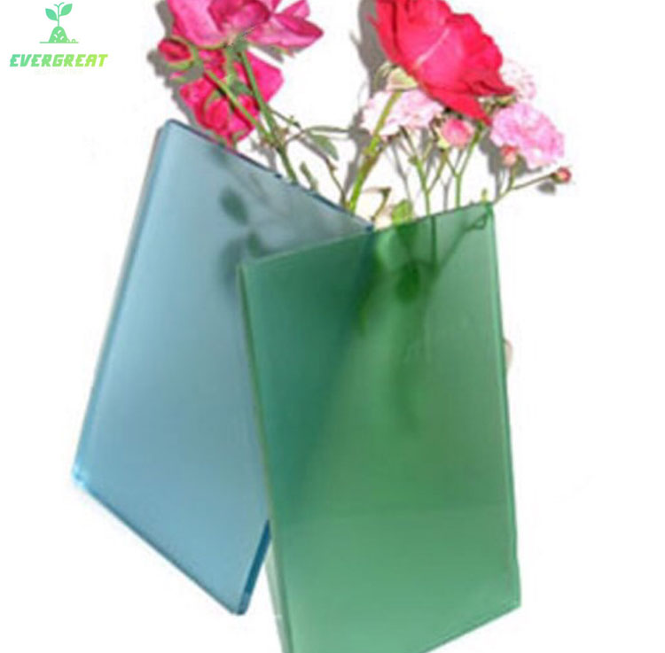 Color Acid Etched Glass