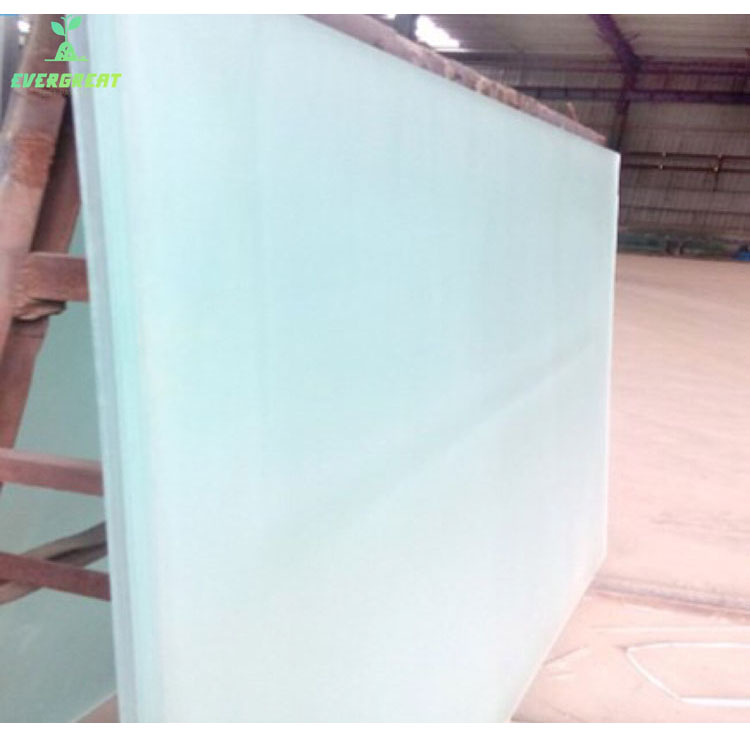 Clear Acid Etched Glass