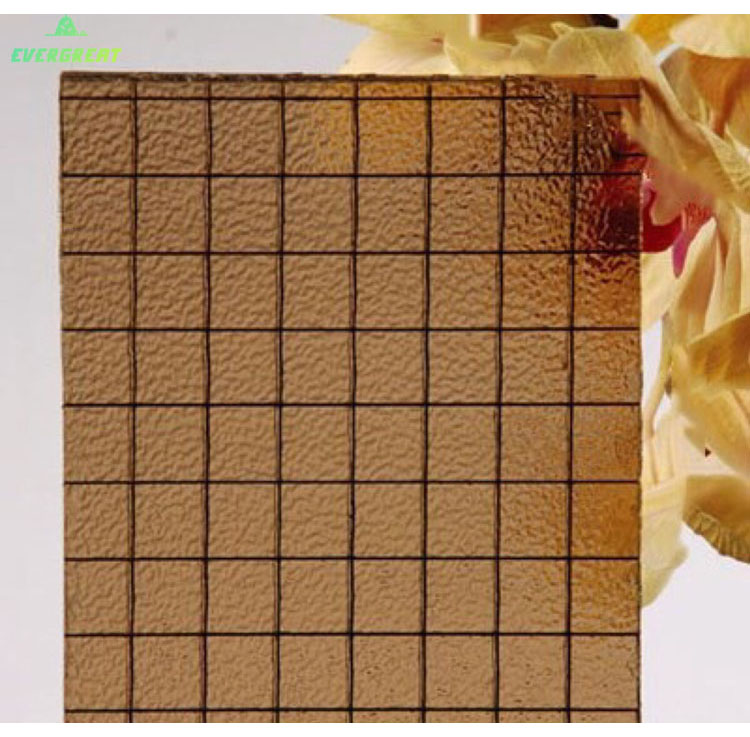 Bronze Wired Glass